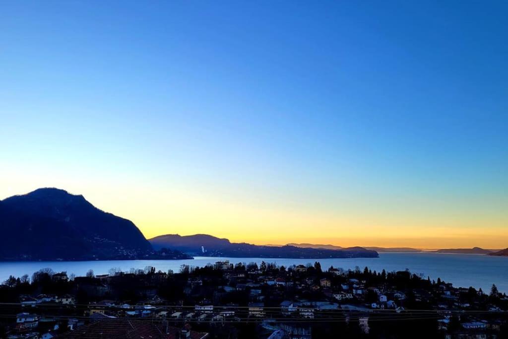 Overlooking Lago Maggiore Verbania Exterior foto